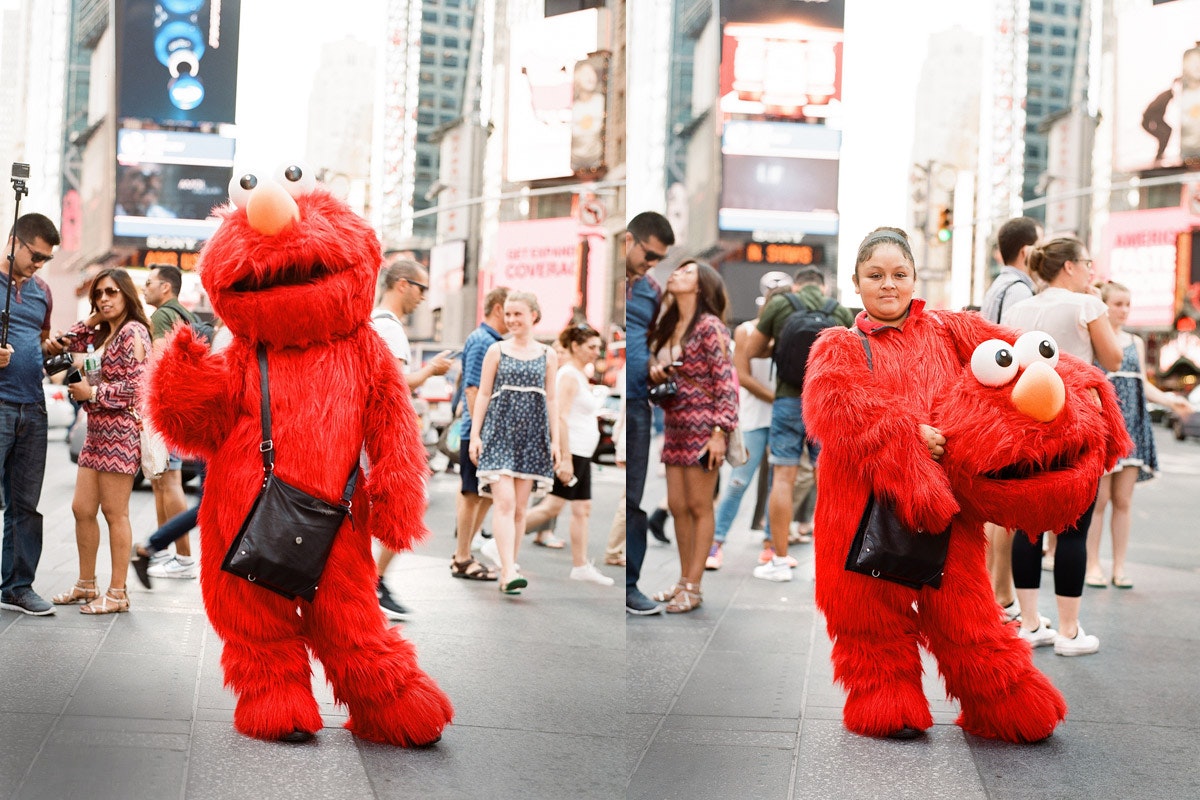 Elmo Times Square